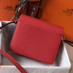 Hermes Sac Roulis Mini Borse Replica Alta Qualità Rosso Evercolor Vitello qualità specchio Replica Perfette Hermes Sac Roulis Mini Borse Alta Qualità Rosso Evercolor Vitello imitazioni