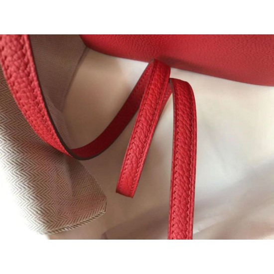 Hermes Sac Roulis Mini Borse Replica Alta Qualità Rosso Evercolor Vitello qualità specchio Replica Perfette Hermes Sac Roulis Mini Borse Alta Qualità Rosso Evercolor Vitello imitazioni
