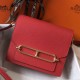 Hermes Sac Roulis Mini Borse Replica Alta Qualità Rosso Evercolor Vitello qualità specchio Replica Perfette Hermes Sac Roulis Mini Borse Alta Qualità Rosso Evercolor Vitello imitazioni