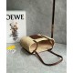 Loewe Piccolo Square Basket Borse Firmate Replica Raffia e vitello marrone qualità specchio Replica Perfette Loewe Piccolo Square Basket Borse Firmate Raffia e vitello marrone imitazioni