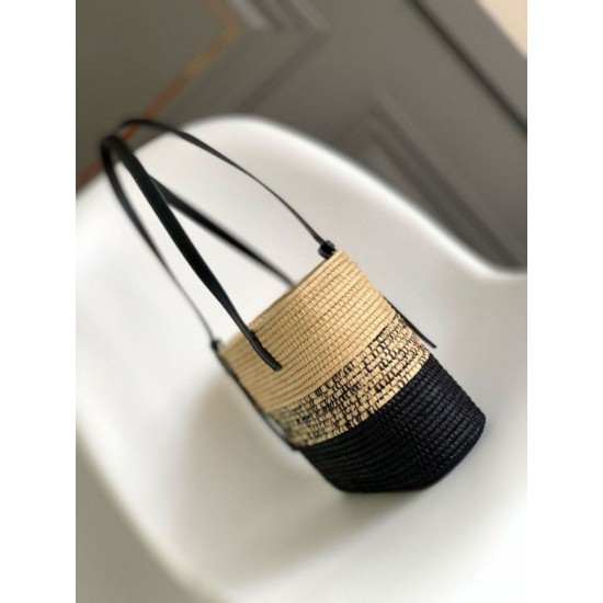 Loewe x Paula's Ibiza Piccolo Square Degrade Basket Borsa Replica Replica Perfette Loewe x Paula's Ibiza Piccolo Square Degrade Basket Borsa imitazioni