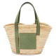 Loewe Medium Basket Borse Imitazioni Raffia e vitello rosmarino Replica Replica Perfette Loewe Medium Basket Borse Imitazioni Raffia e vitello rosmarino imitazioni