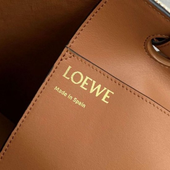 Loewe Anagram Medium Tote Borse Replica Alta Qualità Jacquard e Vitello qualità specchio Replica Perfette Loewe Anagram Medium Tote Borse Alta Qualità Jacquard e Vitello imitazioni