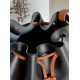 Loewe Piccolo Balloon Bucket Borse Replica Nero/Tan vitello qualità specchio Replica Perfette Loewe Piccolo Balloon Bucket Borse Nero/Tan vitello imitazioni