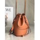 Loewe Piccolo Balloon Bucket Borsa Replica Cammello vitello qualità specchio Replica Perfette Loewe Piccolo Balloon Bucket Borsa 1:1 Cammello vitello imitazioni