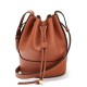 Loewe Piccolo Balloon Bucket Borsa Replica Cammello vitello qualità specchio Replica Perfette Loewe Piccolo Balloon Bucket Borsa 1:1 Cammello vitello imitazioni
