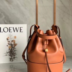 Replica Perfette Loewe Medium Balloon Bucket Borse  Camel Calfskin imitazioni