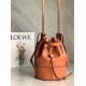 Loewe Medium Balloon Bucket Borse Replica Camel Calfskin qualità specchio Replica Perfette Loewe Medium Balloon Bucket Borse Camel Calfskin imitazioni