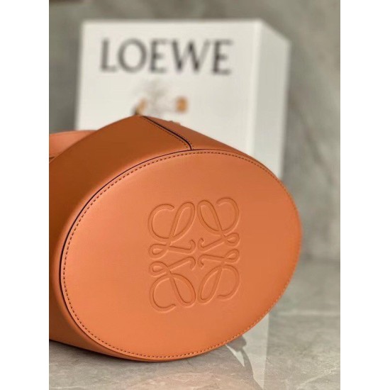 Loewe Medium Balloon Bucket Borse Replica Camel Calfskin qualità specchio Replica Perfette Loewe Medium Balloon Bucket Borse Camel Calfskin imitazioni