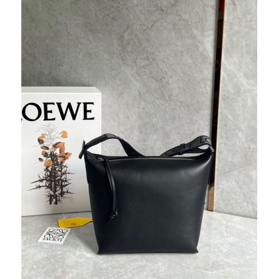 Loewe Cubi Piccolo Replica Perfetta Nero Vitello e Jacquard qualità specchio Replica Perfette Loewe Cubi Piccolo Perfetta Nero Vitello e Jacquard imitazioni