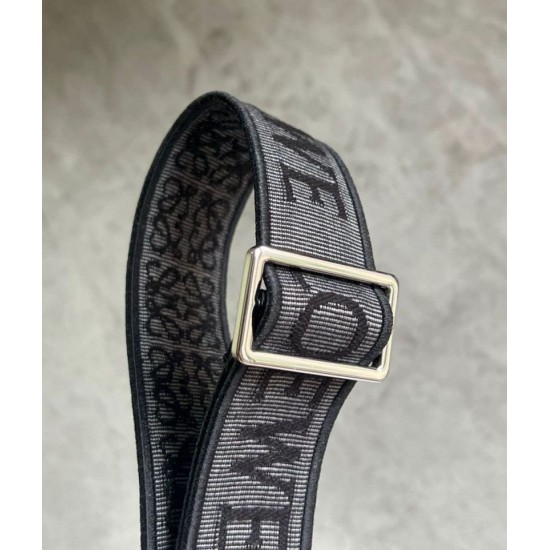 Loewe Cubi Piccolo Replica Perfetta Nero Vitello e Jacquard qualità specchio Replica Perfette Loewe Cubi Piccolo Perfetta Nero Vitello e Jacquard imitazioni