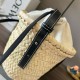 Loewe Drawstring Bucket Borse Imitazioni Palm Leaf e vitello nera Replica Replica Perfette Loewe Drawstring Bucket Borse Imitazioni Palm Leaf e vitello nera imitazioni