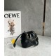 Loewe Mini Flamenco Purse Borse Replica Nero Nappa Agnello qualità specchio Replica Perfette Loewe Mini Flamenco Purse Borse Nero Nappa Agnello imitazioni