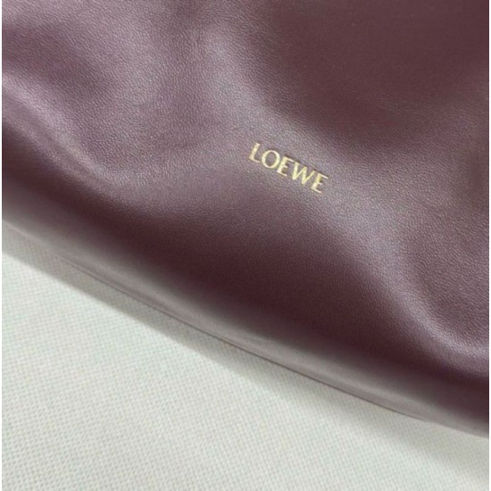 Loewe Flamenco Purse Borgogna Nappa Agnello Replica Replica Perfette Loewe Flamenco Purse Borgogna Nappa Agnello imitazioni