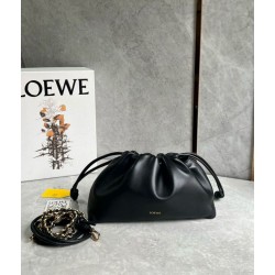Loewe Flamenco Purse Nero Nappa Agnello Loewe Flamenco Purse Nero Nappa Agnello