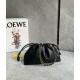 Loewe Flamenco Purse Nero Nappa Agnello Replica Replica Perfette Loewe Flamenco Purse Nero Nappa Agnello imitazioni