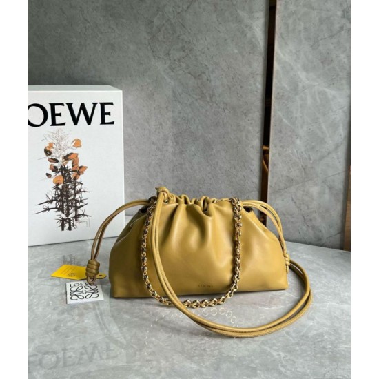 Loewe Flamenco Purse Sahara Nappa Agnello Replica Replica Perfette Loewe Flamenco Purse Sahara Nappa Agnello imitazioni