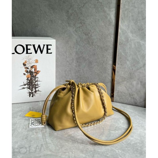 Loewe Flamenco Purse Sahara Nappa Agnello Replica Replica Perfette Loewe Flamenco Purse Sahara Nappa Agnello imitazioni