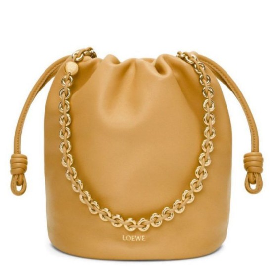 Loewe Flamenco Purse Bucket Borse Replica Sahara Nappa Agnello qualità specchio Replica Perfette Loewe Flamenco Purse Bucket Borse Sahara Nappa Agnello imitazioni