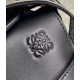Borsa Gate piccola Loewe vitello nera e jacquard Replica Replica Perfette Borsa Gate piccola Loewe vitello nera e jacquard imitazioni