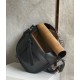 Borsa Gate piccola Loewe vitello nera e jacquard Replica Replica Perfette Borsa Gate piccola Loewe vitello nera e jacquard imitazioni
