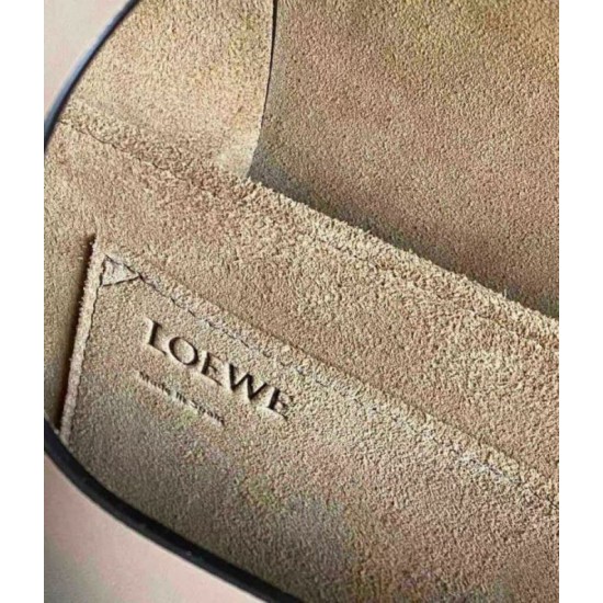 Loewe Gate Piccolo Borsa Sabbia Vitello e Jacquard Replica Replica Perfette Loewe Gate Piccolo Borsa Sabbia Vitello e Jacquard imitazioni