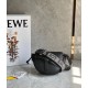 Loewe Mini Gate Dual Borsa Nero vitello Replica Replica Perfette Loewe Mini Gate Dual Borsa Nero vitello imitazioni