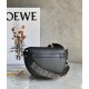 Loewe Mini Gate Dual Borsa Nero vitello Replica Replica Perfette Loewe Mini Gate Dual Borsa Nero vitello imitazioni