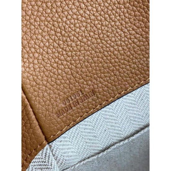 Loewe Mini Hammock Drawstring Borse Firmate Replica Brown qualità specchio Replica Perfette Loewe Mini Hammock Drawstring Borse Firmate Brown imitazioni
