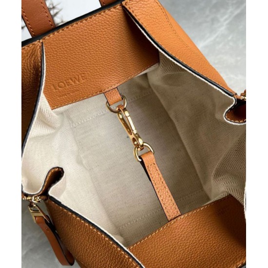 Loewe Compact Hammock Borsa Light Caramel Grained Calfskin Replica Replica Perfette Loewe Compact Hammock Borsa Light Caramel Grained Calfskin imitazioni
