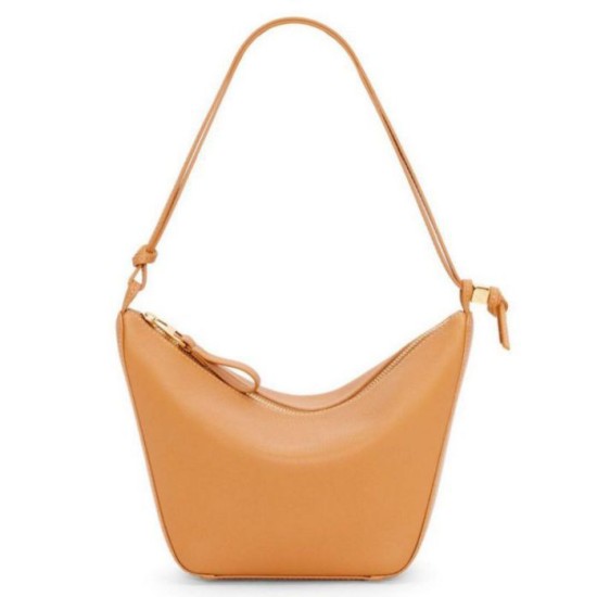 Loewe Mini Hammock Hobo Borsa Light Brown Vitello Replica Replica Perfette Loewe Mini Hammock Hobo Borsa Light Brown Vitello imitazioni