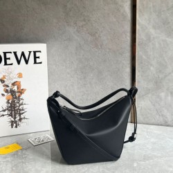 Loewe Mini Hammock Hobo Borsa Nero Vitello Replica Replica Perfette Loewe Mini Hammock Hobo Borsa Nero Vitello imitazioni