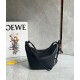 Replica Perfette Loewe Mini Hammock Hobo Borsa Nero Vitello imitazioni