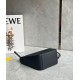Replica Perfette Loewe Mini Hammock Hobo Borsa Nero Vitello imitazioni