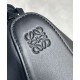 Replica Perfette Loewe Mini Hammock Hobo Borsa Nero Vitello imitazioni