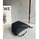 Replica Perfette Loewe Mini Hammock Hobo Borsa Nero Vitello imitazioni