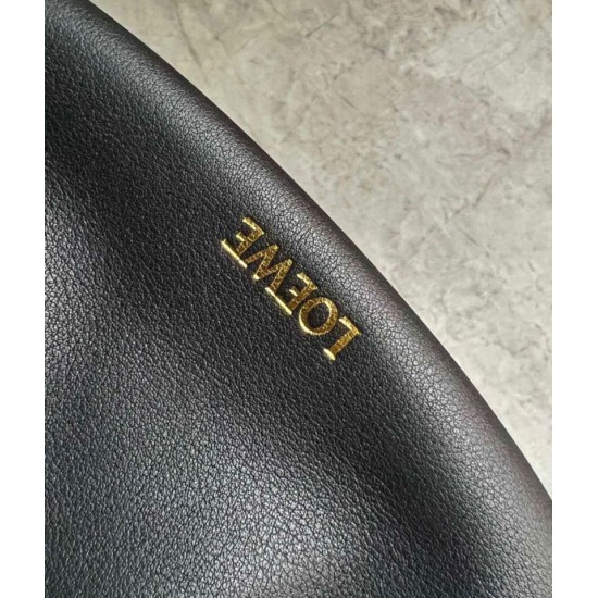 Loewe Paseo Satchel Borse Replica Nero Nappa qualità specchio Replica Perfette Loewe Paseo Satchel Borse Nero Nappa imitazioni