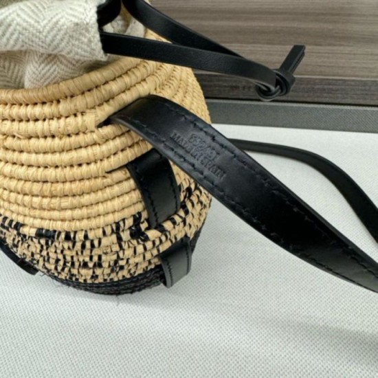 Loewe x Paula's Ibiza Raffia Beehive Degrade Basket Borsa Replica Replica Perfette Loewe x Paula's Ibiza Raffia Beehive Degrade Basket Borsa imitazioni