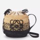 Loewe x Paula's Ibiza Raffia Beehive Degrade Basket Borsa Replica Replica Perfette Loewe x Paula's Ibiza Raffia Beehive Degrade Basket Borsa imitazioni