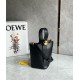 Loewe Mini Pebble Bucket Borsa Nero Vitello Replica Replica Perfette Loewe Mini Pebble Bucket Borsa Nero Vitello imitazioni
