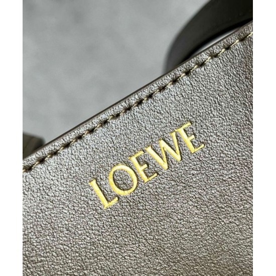 Loewe Puzzle Medium Fold Tote Borsa Dark Green Vitello Replica Replica Perfette Loewe Puzzle Medium Fold Tote Borsa Dark Green Vitello imitazioni