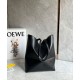 Loewe Puzzle Medium Fold Tote replica Nero Vitello qualità specchio Replica Perfette Loewe Puzzle Medium Fold Tote Nero Vitello imitazioni