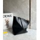 Loewe Puzzle Medium Fold Tote replica Nero Vitello qualità specchio Replica Perfette Loewe Puzzle Medium Fold Tote Nero Vitello imitazioni