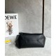 Loewe Puzzle Medium Fold Tote replica Nero Vitello qualità specchio Replica Perfette Loewe Puzzle Medium Fold Tote Nero Vitello imitazioni