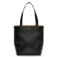 Loewe Puzzle Medium Fold Tote replica Nero Vitello qualità specchio Replica Perfette Loewe Puzzle Medium Fold Tote Nero Vitello imitazioni