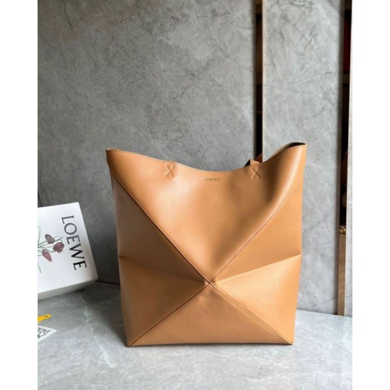 Loewe Grande Puzzle Fold Tote Imitazioni borse griffate Tan Calfskin Replica Replica Perfette Loewe Grande Puzzle Fold Tote Imitazioni borse griffate Tan Calfskin imitazioni