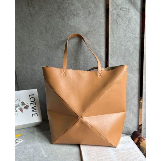 Loewe Grande Puzzle Fold Tote Imitazioni borse griffate Tan Calfskin Replica Replica Perfette Loewe Grande Puzzle Fold Tote Imitazioni borse griffate Tan Calfskin imitazioni