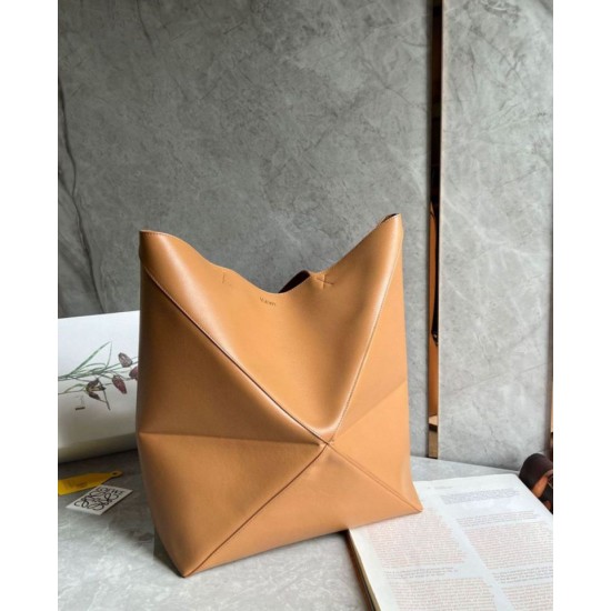 Loewe Grande Puzzle Fold Tote Imitazioni borse griffate Tan Calfskin Replica Replica Perfette Loewe Grande Puzzle Fold Tote Imitazioni borse griffate Tan Calfskin imitazioni