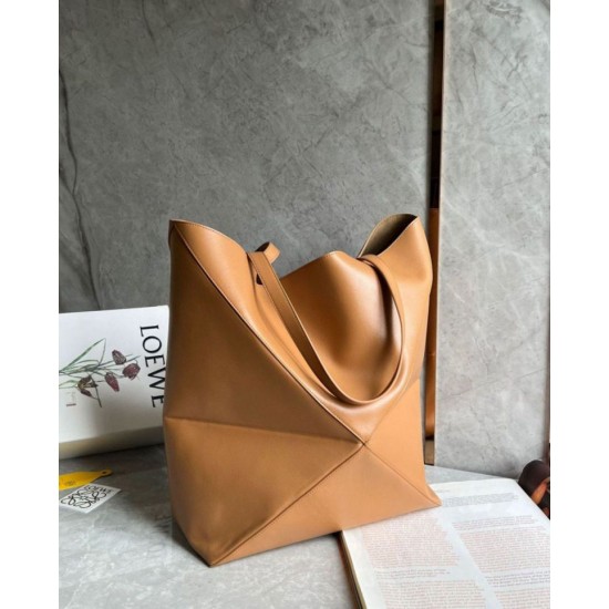 Loewe Grande Puzzle Fold Tote Imitazioni borse griffate Tan Calfskin Replica Replica Perfette Loewe Grande Puzzle Fold Tote Imitazioni borse griffate Tan Calfskin imitazioni