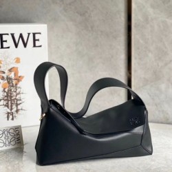 Replica Perfette Loewe Puzzle Hobo Borse  Nero Nappa Calfskin imitazioni